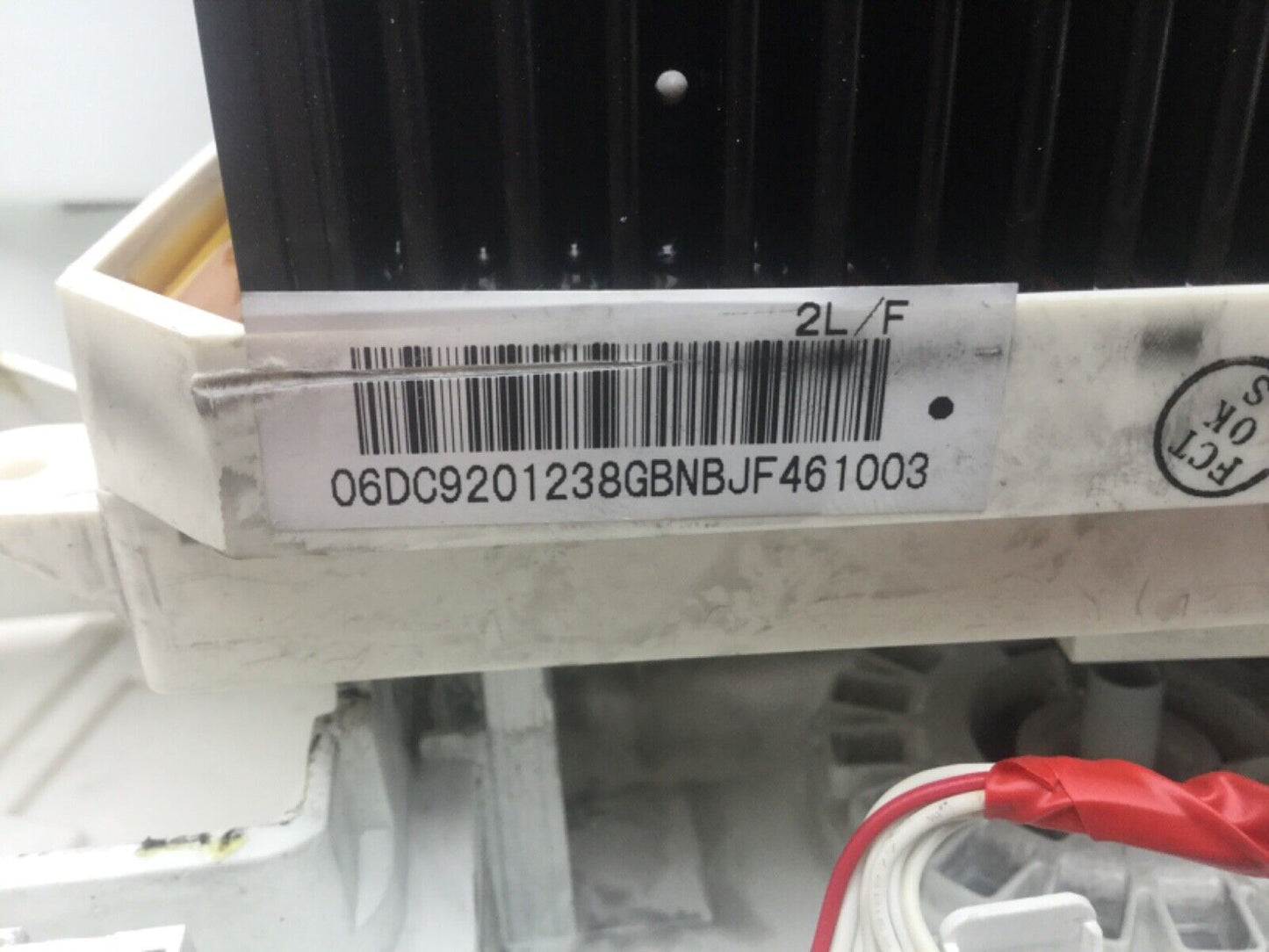 SAMSUNG WF70F5EBW4W WASHING MACHINE POWER & DISPLAY PCB DC92-01238G DC92-01240D £15 REFUND