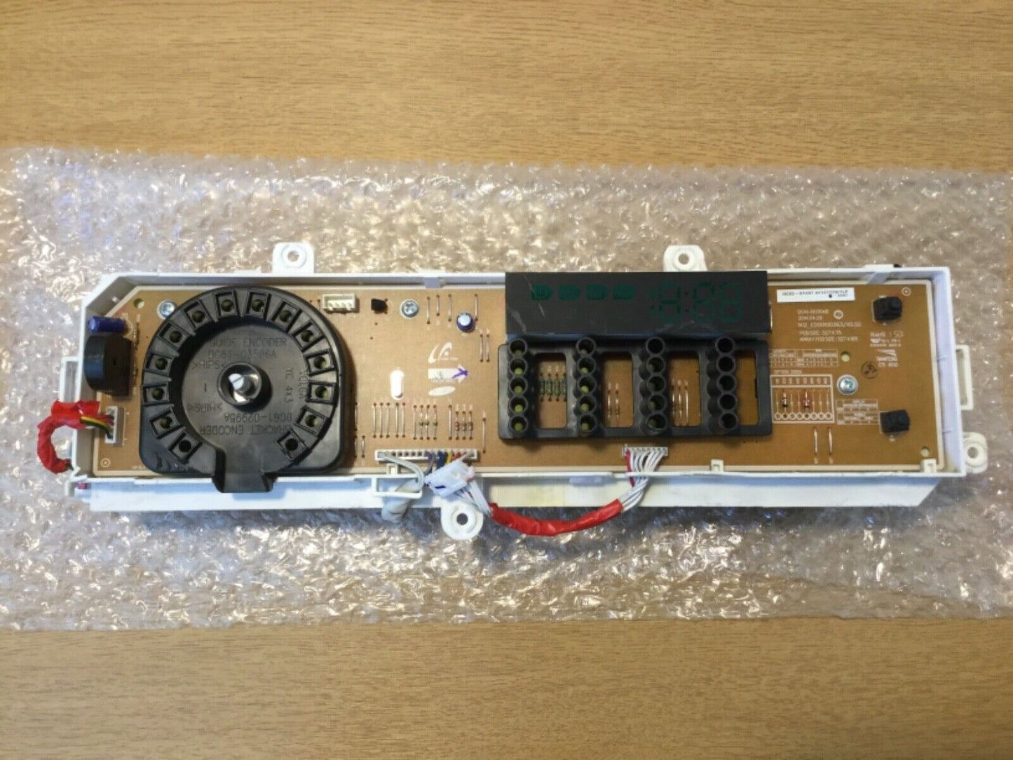 SAMSUNG WF70F5E0Q4W WASHING MACHINE DISPLAY & POWER PCB DC92-01237H DC92-01238L £15 REFUND