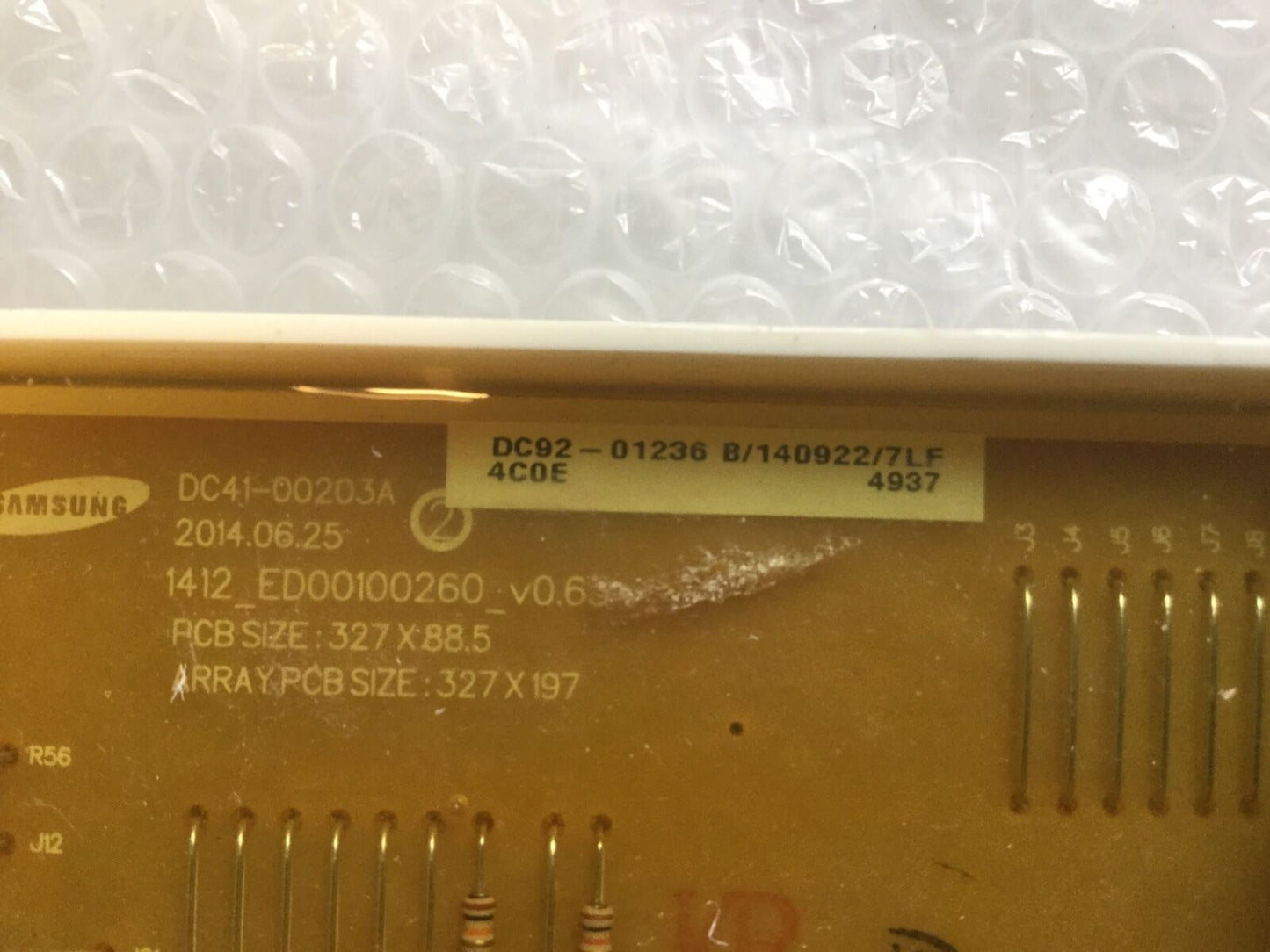 SAMSUNG WF80F5E1W4W WASHING MACHINE PCB DC92-01238J £15 REFUND