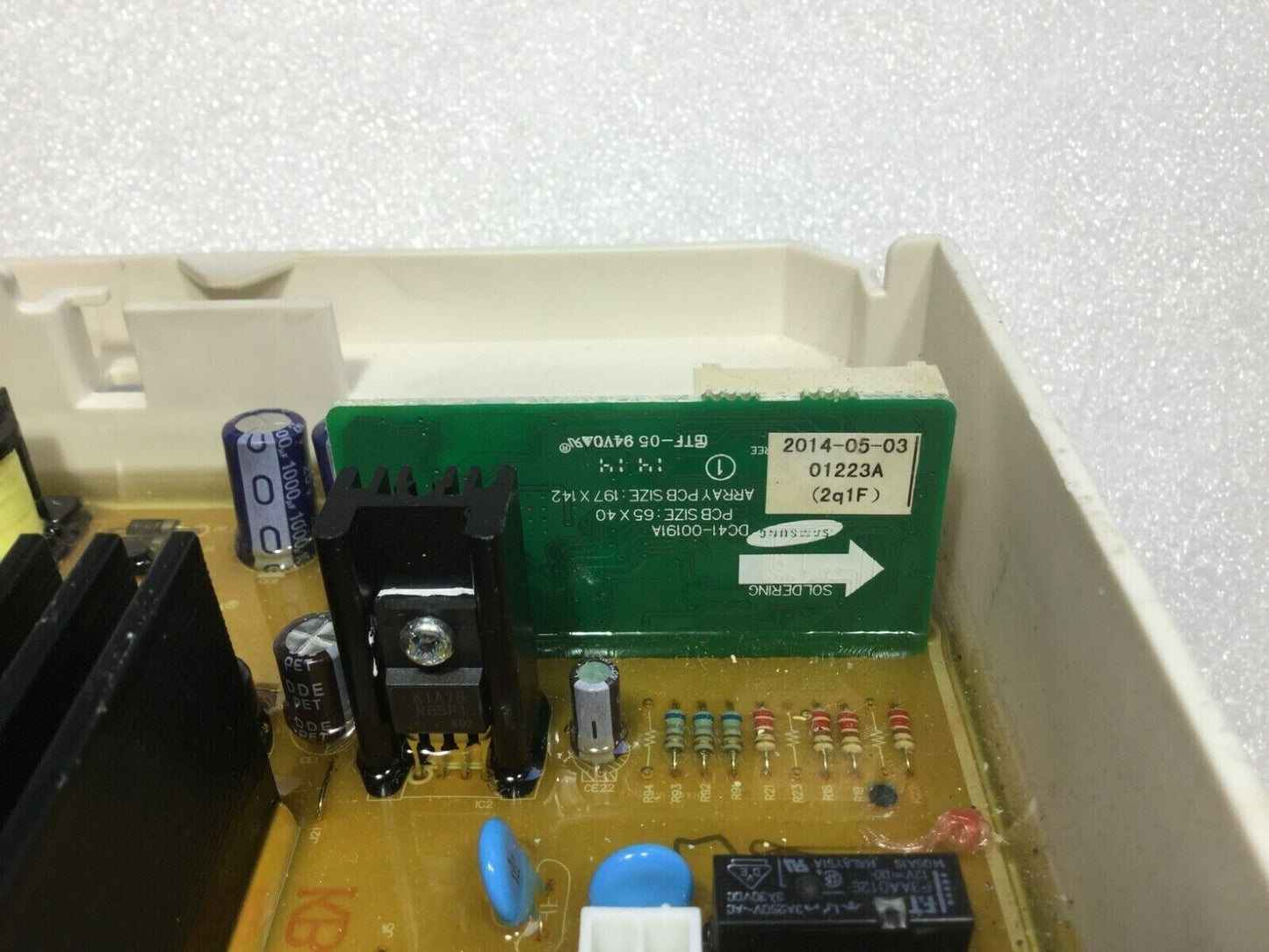 SAMSUNG WF70F5E3U4W WASHING MACHINE MODULE PCB - DC92-01223A- £10 CASHBACK